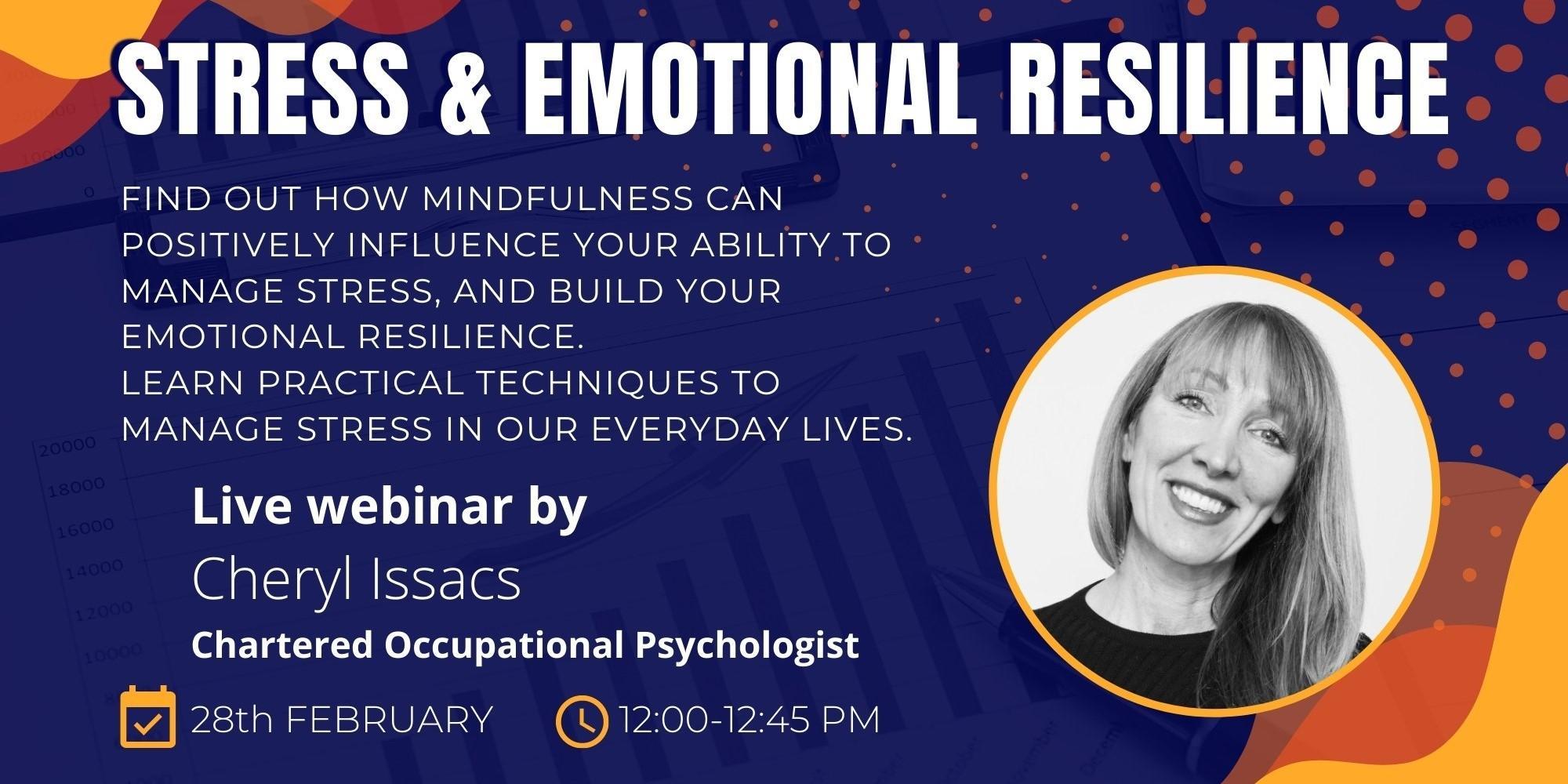 Emotional Resilience Webinar header image