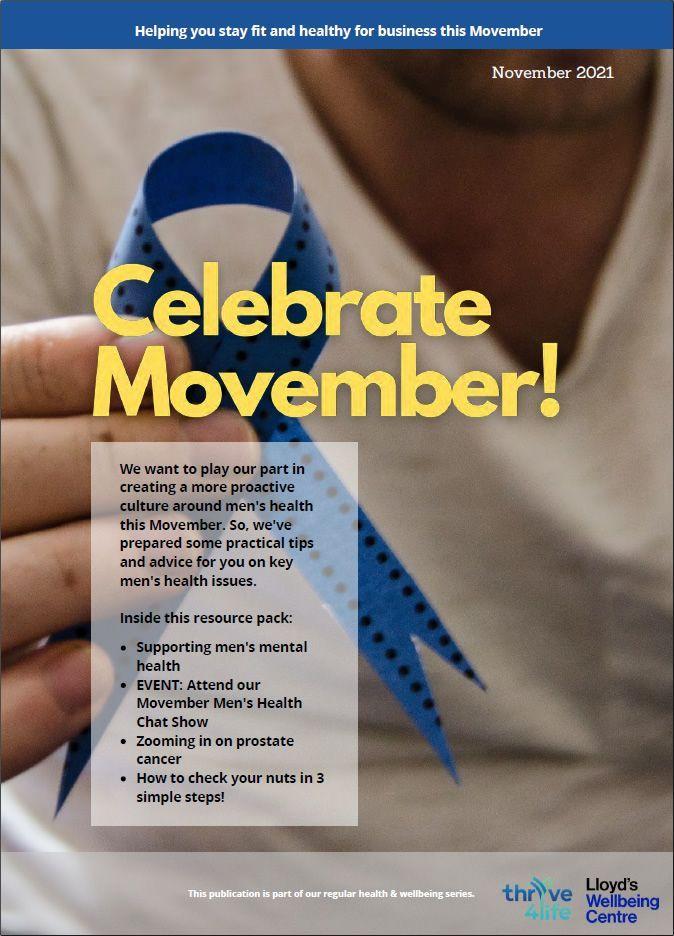 Download your free Movember Men’s Health Resource Pack