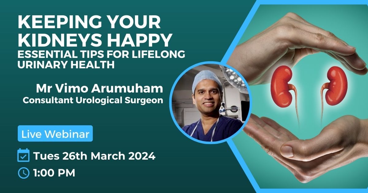 Live webinar - Kidney Health talk